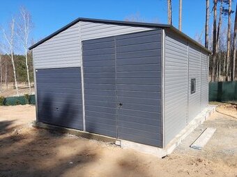 Hala plechová montovaná 6x8m