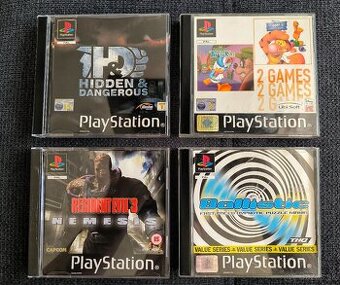 Playstation 1 PSX Hry