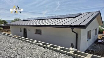 NA PREDAJ, 4-izbová novostavba bungalovu v Obci Čadca