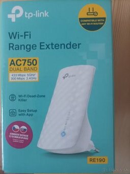 Predám wifi extender powerline TP-LINK ac