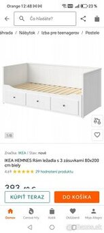 Postel Hemnes Ikea