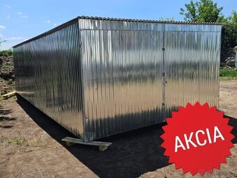 Plechové garáže 3x6m doprava montáž zdarma po Slovensku