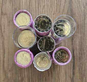 2 euro mince - národný / obehový motív