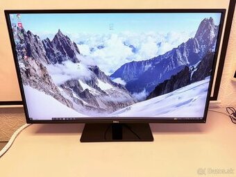 43" Dell P4317Q 4K Professional multi monitor + vesa-top