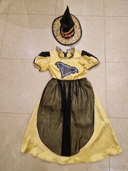 Predám karnevalový kostým Čarodejnica zlatá