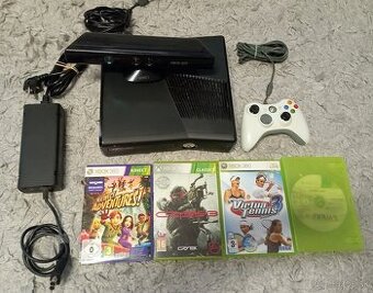 XBOX 360 SLIM 4GB aj s kinectom