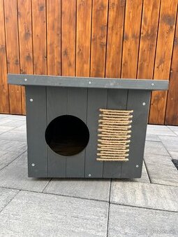 Zateplený domček / búda pre mačku alebo malého psa