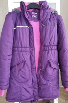 Dievčenská zimná vetrovka 158/164