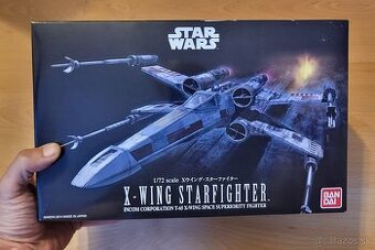 Star Wars X-Wing Starfighter - Bandai plastovy model