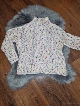 Pletený damsky pulover - polorolák Reserved S