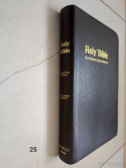 Biblia v Angličtine a v Esperante