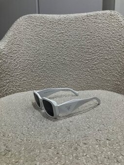 Bielé Prada Slnečné okuriare