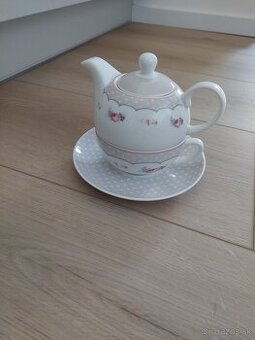 Hrnček s kanvičkou a tanierikom Duo Gift