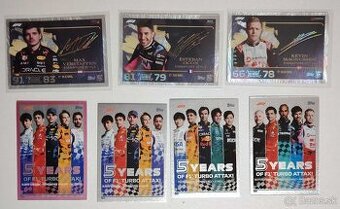 Formula1 2024 Topps TURBO ATTAX kartičky - verzia India