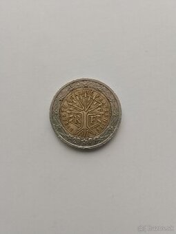 2 euro minca Francúzsko 2001