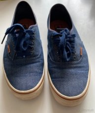 topánky Vans Authentic - Denim/Dark Blue/Marshmallow US 10 - 1