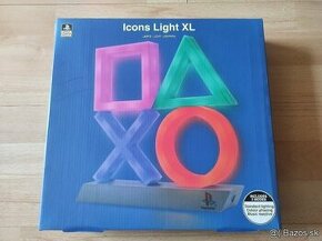 Playstation Icons Light XL USB - NOVÉ - 1