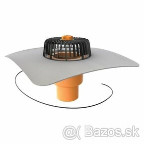 Balkónová vpust  s PVC manžetou DN125 TOP TWE