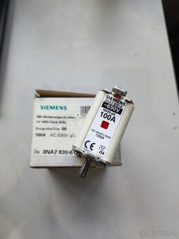 SIEMENS Nožové poistky 100A