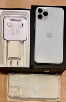 iPhone 11 Pro Silver BATERIE 100% TOP