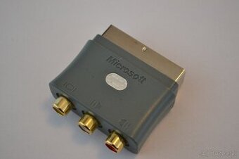 Scart prevodník, pekný stav, orig. Microsoft
