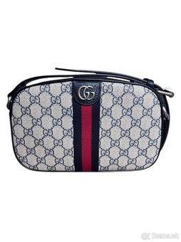 Gucci taška Ophidia Beige/Blue GG 681064 96IWN 4076