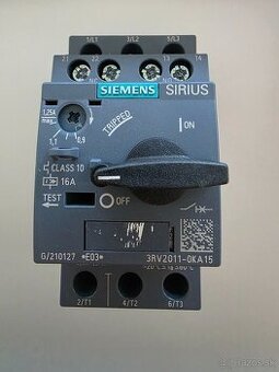 Siemens motorový istic 1,25A