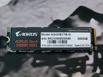 Aorus 2TB M.2 NVMe Gen4