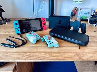 Predám Nintendo Switch + doplnky