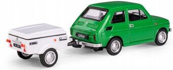 Fiat 126 + Niewiadow N250C 1:43 malý
