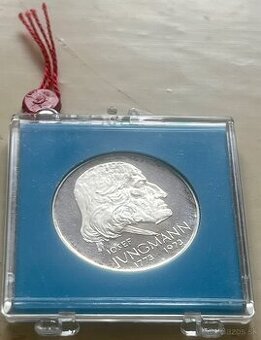 strieborná 50 Kčs 1973 Josef Jungmann, proof
