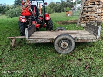 Vlečka za malotraktor