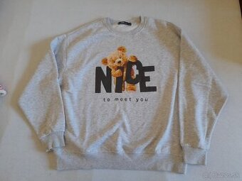 Šedá mikina FB sister, veľkosť M