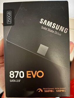Samsung 870Evo 250GB