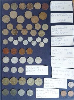 Zbierka mincí - Československé mince, Slovenská republika