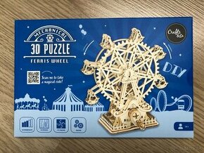 Drevene 3D puzzle Ruské koleso