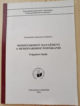 Medzinárodný manažment a medzinárodné podnikanie