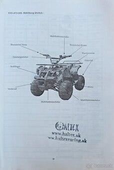 Štvorkolka KXD-ATV-006
