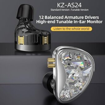 KZ AS24 PRO - Professional 24 Drivers