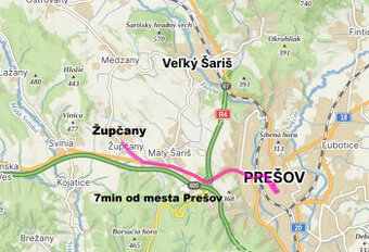 Slnečný pozemok s krásnym výhľadom na okolie obec Župčany - 1