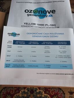 Ozonovy generátor