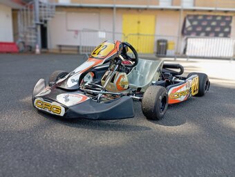 Zavodna motokara podvozok CRG motor ROTAX Junior 125ccm