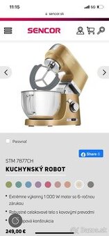 Sencor roboticky mixer