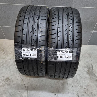 Letné pneumatiky 235/45 R18 CONTINENTAL