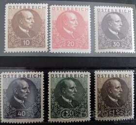 Rakúsko 512-517, Miklas, 1930, 