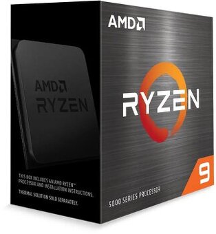 Čiastočná zostava - Ryzen 9 5900X, 64GB RAM, X570, 1TB NVME