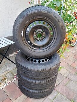 Plechové disky Škoda R15 s letnými pneu
