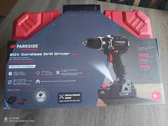 Aku vŕtací skrutkovač 20 V PABSP 20