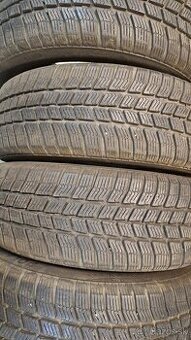 Predám 4ks jazdené zimné 185/60r15-88T Barum