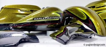 Harley-Davidson Road King – CVO Paint Set – HardCandy Yellow